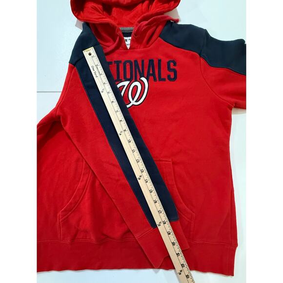 Washington Nationals MLB Fanatics Red Hoodie Baseball Mens Size Medium (39) - Picture 11 of 11
